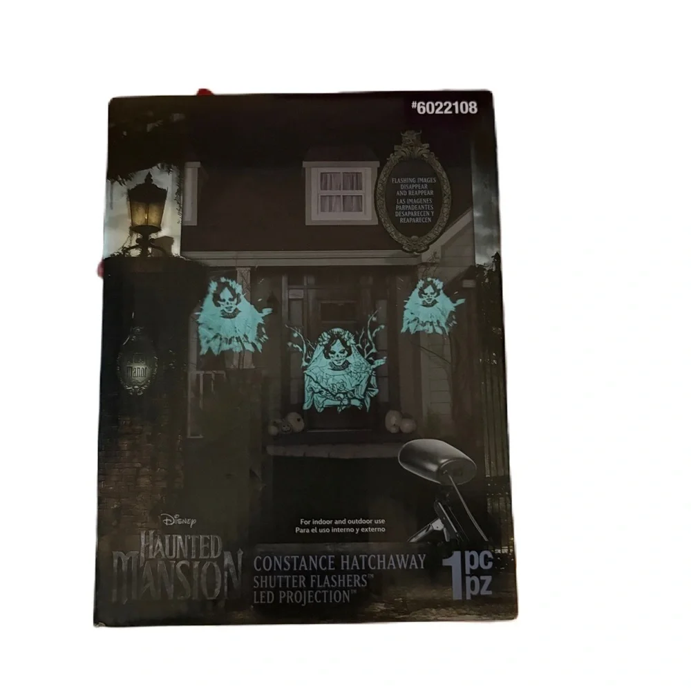 Disney Haunted Mansion LED Lightshow Constance Hatchaway NEW Projector